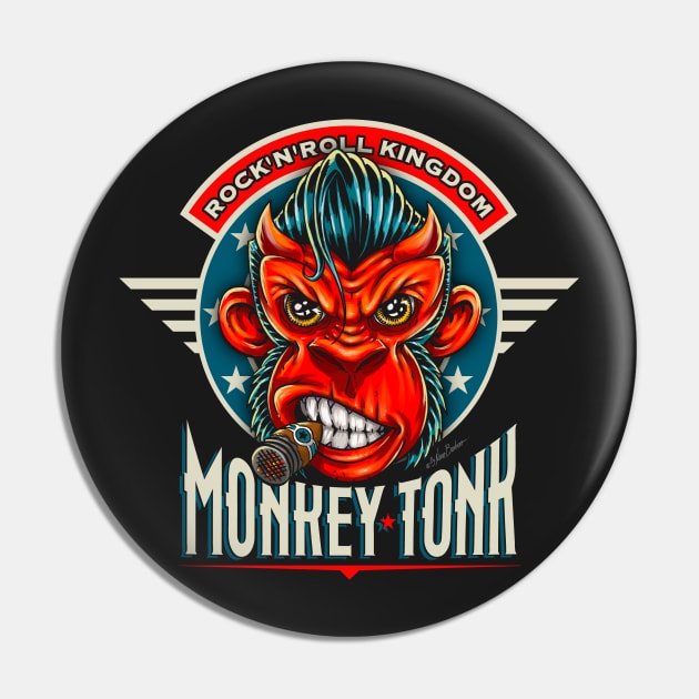 Monkey Tonk Pin by nanobarbero