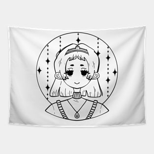 Libra girl - zodiac sign Tapestry