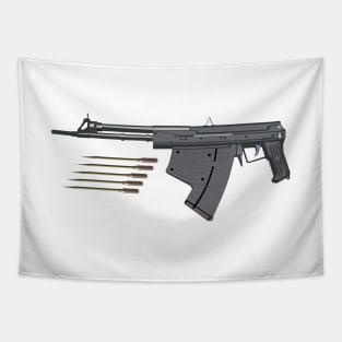 APS Soviet Underwater Rifle Tapestry