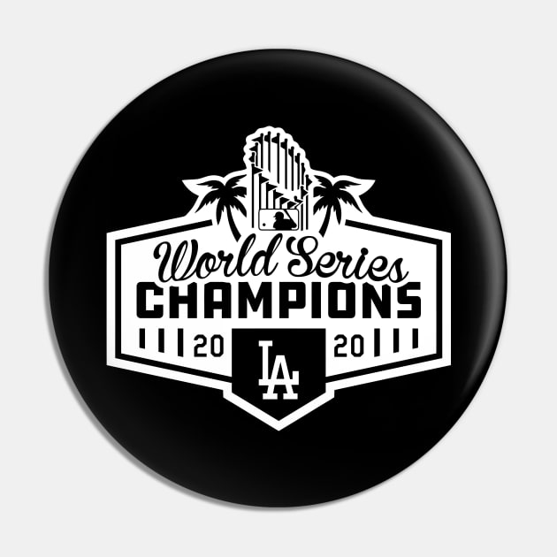 LA Dodgers Champions 1 Pin by HooPet