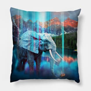 Elephant in the Water Pillow