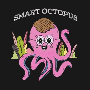 Smart Octopus Animals T-Shirt