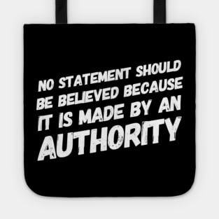 Anti authority Tote
