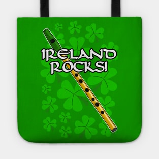 Ireland Rocks Tin Whistle Irish St Patrick's Day Tote