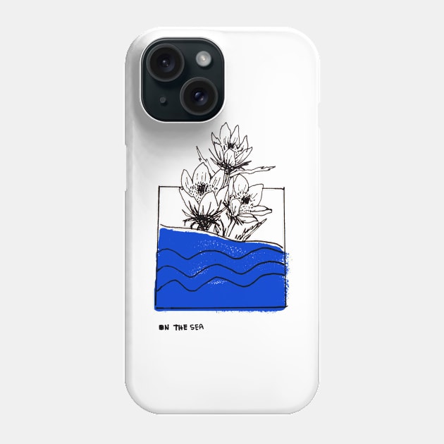 On the sea Phone Case by vsuvius