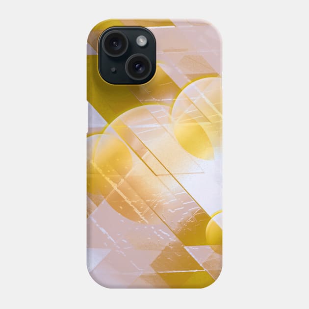 Gold pattern Phone Case by Graph'Contact