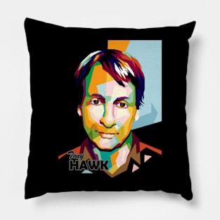 Skatter In Wpap Trend jony hawk Pillow