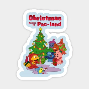 Christmas Comes To Pac-Land Magnet