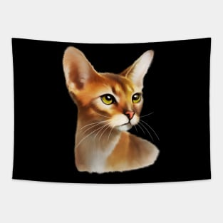 Abyssinian cat, Cat Lover Tapestry