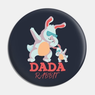 dada rabbit Pin