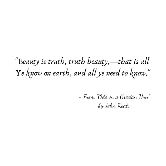 A Quote from "Ode to a Grecian Urn" by John Keats by Poemit