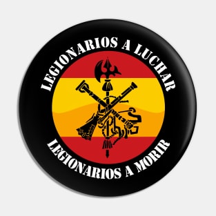 Legionarios a luchar Pin