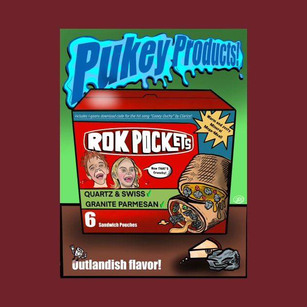 Pukey  Products 3 "Rok Pockets" by Popoffthepage