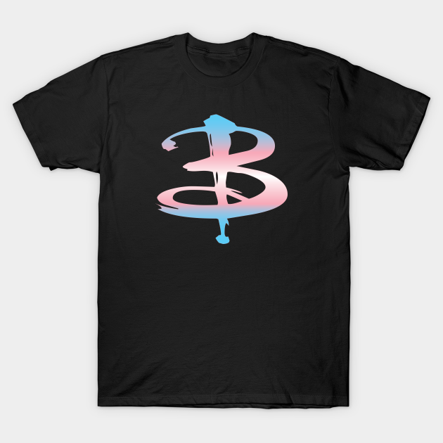 Discover B Logo Transgender Pride - B Logo - T-Shirt