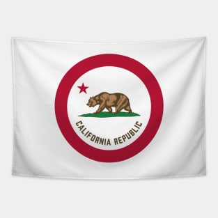 The California Roundel Tapestry