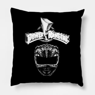 ranger green 90s vintage bw Pillow