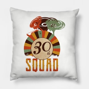 30th anniversary music squad, birthday gift vintage Pillow