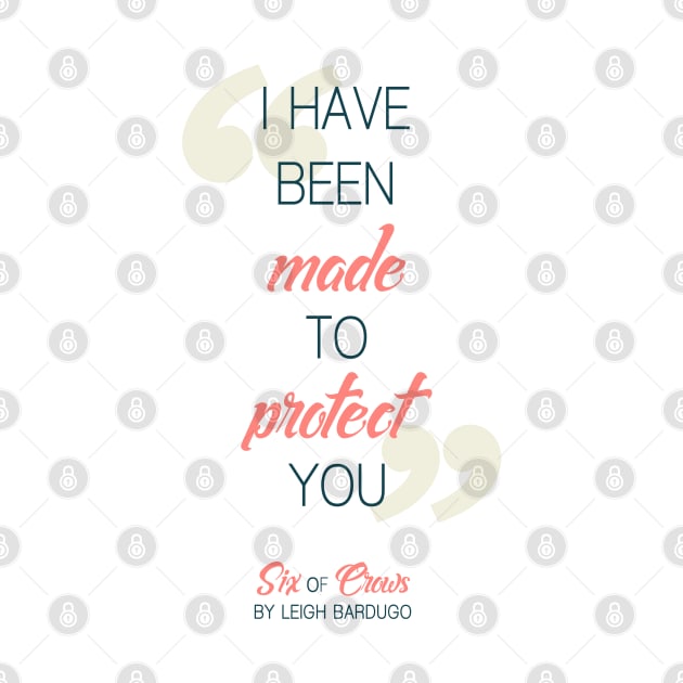 I have been made to protect you (Transparent BG) - Six of Crows by yalitreads