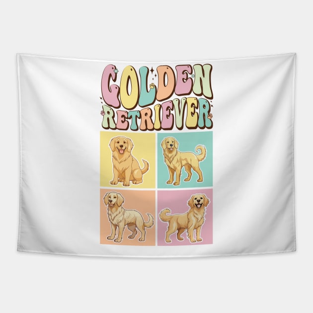 Golden Retriever Tapestry by Yopi