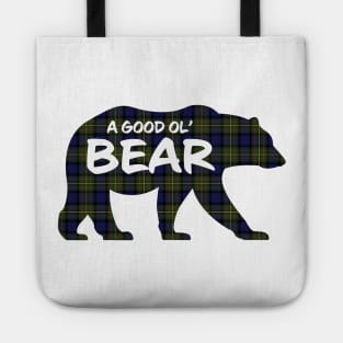 Bear Critter - MacLaren Plaid Tote