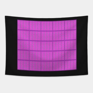 The Pink Spot. Fun pink geometric pattern in squares and circles. Perfect for everyone who loves pink. Tapestry