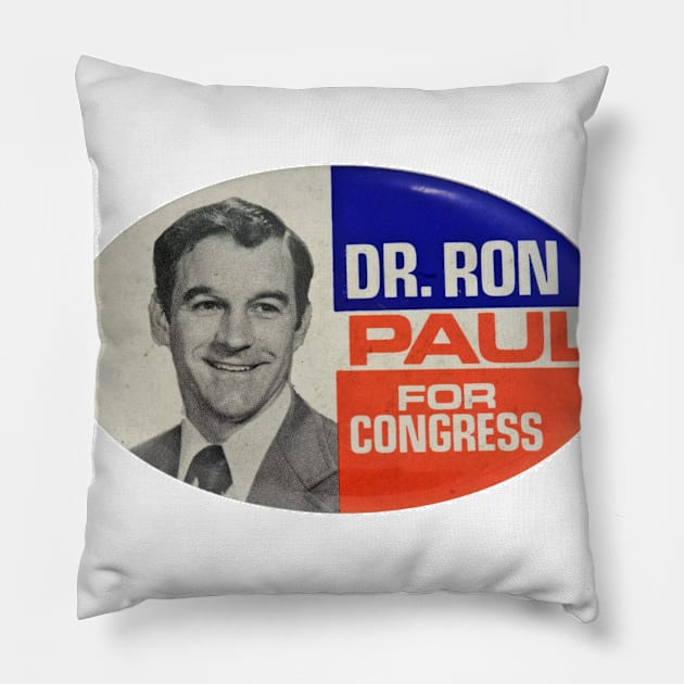 Ron Paul Pillow by bakerjrae