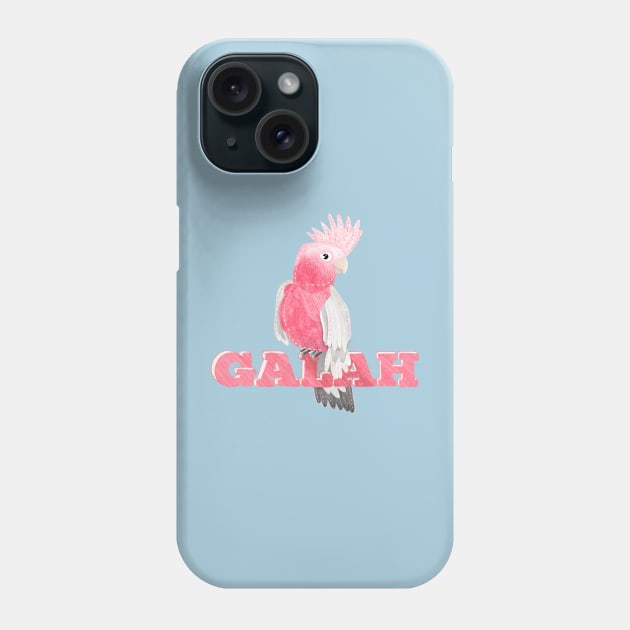 Pink Galah Phone Case by mailboxdisco