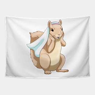 Squirrel Bride Veil Wedding Tapestry