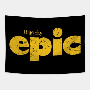 Epic blue sky Tapestry