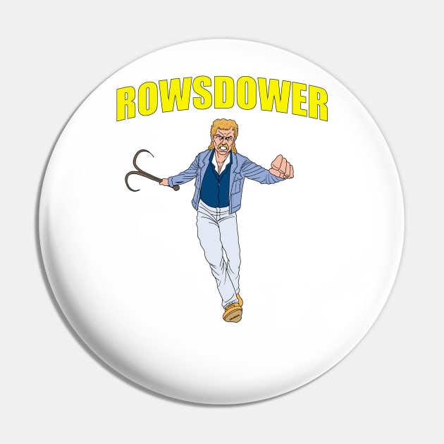 Rowsdower the hero Pin by Wonder design