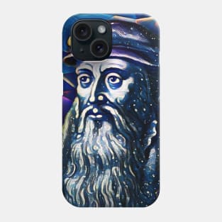 John Knox Dark Night Portrait | John Knox Artwork 5 Phone Case