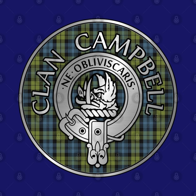 Clan Campbell Crest & Tartan by Taylor'd Designs