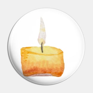 Small zen hope candle Pin
