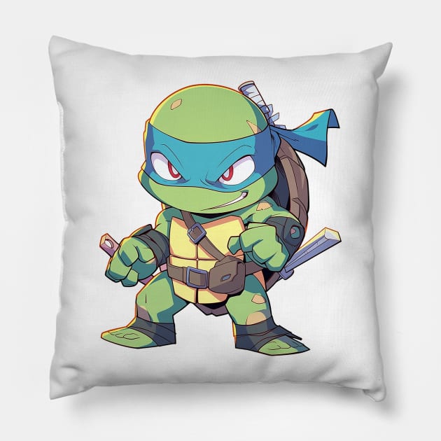 leonardo Pillow by lets find pirate