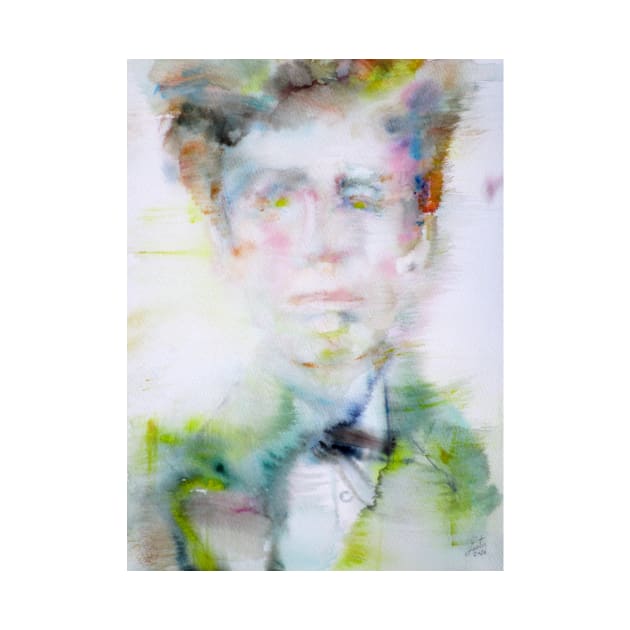 ARTHUR RIMBAUD watercolor portrait .2 by lautir