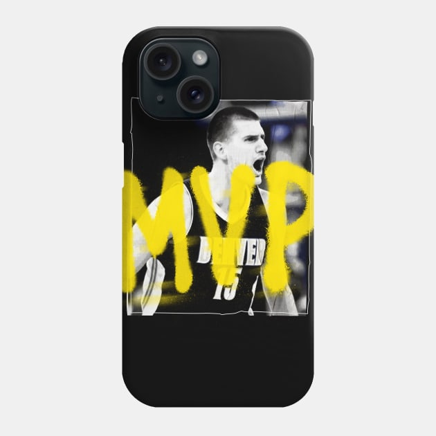 Jokic MVP Phone Case by Aefe