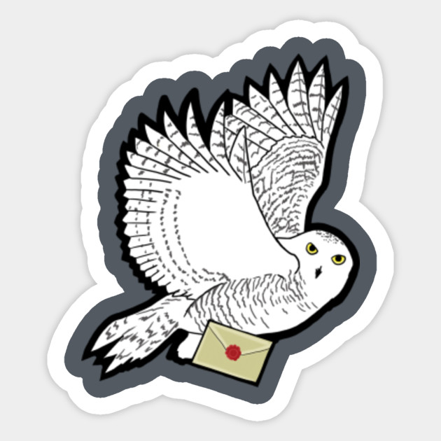 Mail Time Harry Potter Sticker Teepublic