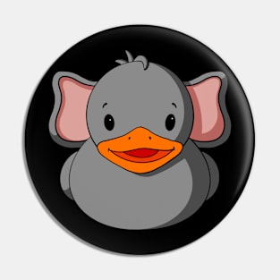 Elephant Rubber Duck Pin