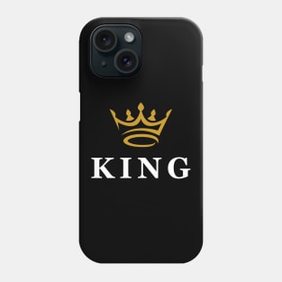 Creative King Crown Design Phone Case