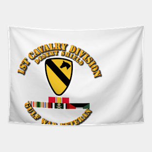 1st Cavalry Division - Desert Shield w Svc Tapestry