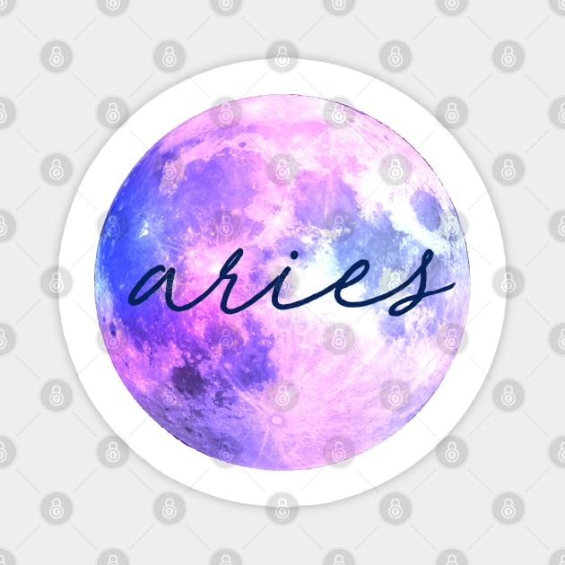 Aries Moon Quote Magnet by aterkaderk