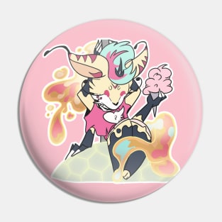 Queen Bee Helluva Boss Chibi Pin