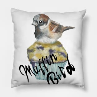 Muffin bird 2 Pillow