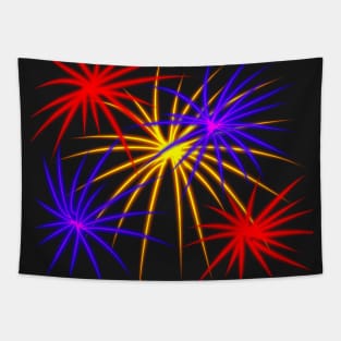 Celebration Fireworks Tapestry