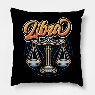 Zodiac LIBRA Fingerprint Series Pillow