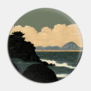 Rocky Coastline Pin