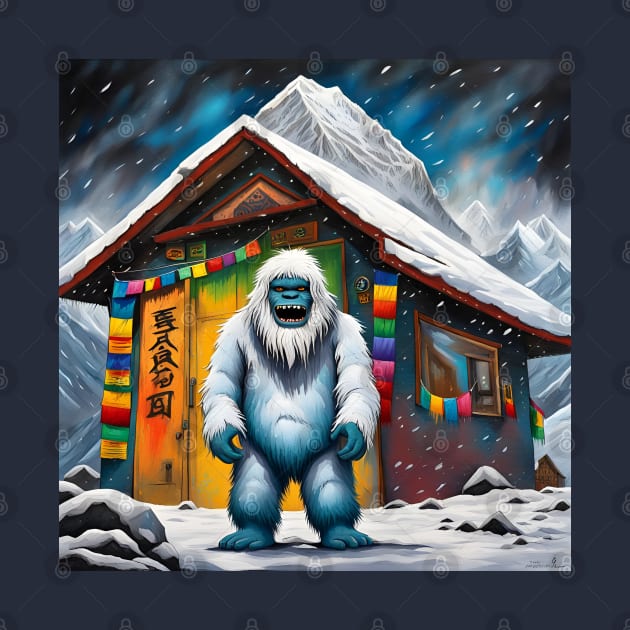 The Snowman's Home by Lyvershop