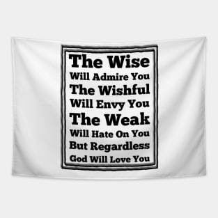 God Will Always Love You Tapestry