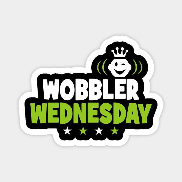 Wobbler Wednesday Magnet by KDNJ