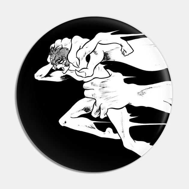 Devilman Human Pin by hole